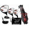 BOYS LEFT HAND XV GOLF CLUB SET w/460cc DRIVER & FREE PUTTER: TEEN OR TWEEN LENGTH 